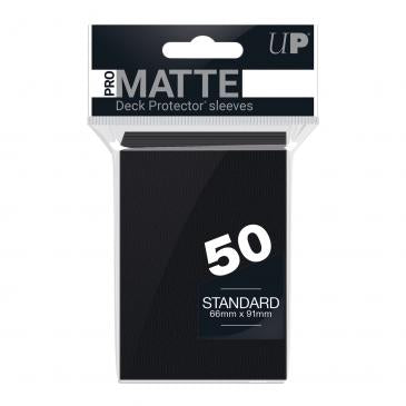 ULTRA PRO MATTE STANDARD SIZE BLACK