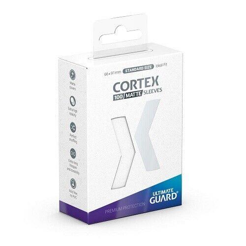 Ultimate Guard Cortex Sleeves Standard Size Matte White (100) Ultimate Guard