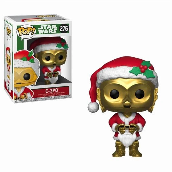 Funko Pop! Bobble: Star Wars: Holiday Santa C-3PO 276