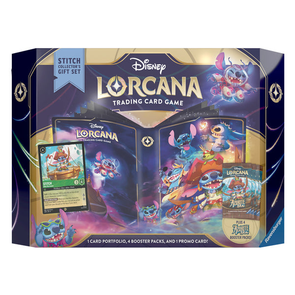 Disney Lorcana – Stitch Collector’s Gift Set – Mare di Azzurrite – Azurite Sea – Inglese - PREORDINE IN USCITA 27/11/24