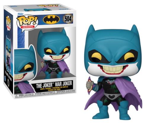 BATMAN WAR ZONE JOKER POP 504