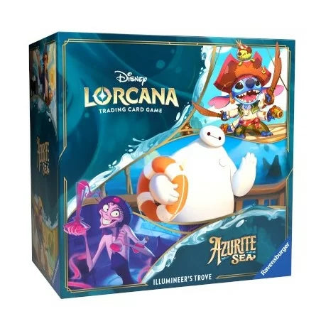 DISNEY LORCANA: AZURITE SEA - ILLUMINEER'S TROVE - EN PREORDINE IN USCITA 27/11/24