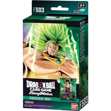 Dragon Ball Super Card Game: Fusion World - Broly FS-03 - Starter Deck (ENG)