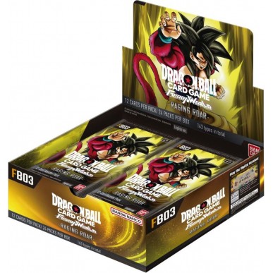 Dragon Ball Super Card Game: Fusion World - Raging Roar FB-03 - Display da 24 Buste (ENG)