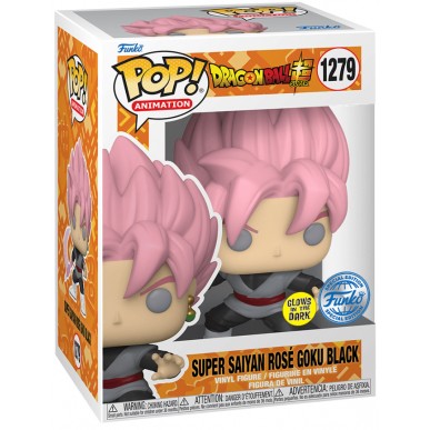 DB SUPER SUPER SAIYAN ROSE' GOKU BLACK POP (Glows in the Dark) (Special Edition) 1279