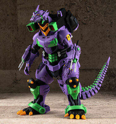 GODZILLA VS EVANGELION TYPE-3 KIRYU EVA UNIT-01 COLOR VER. 24 CM