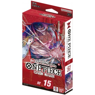 One Piece Card Game - RED Edward Newgate ST-15 - Starter Deck (ENG)