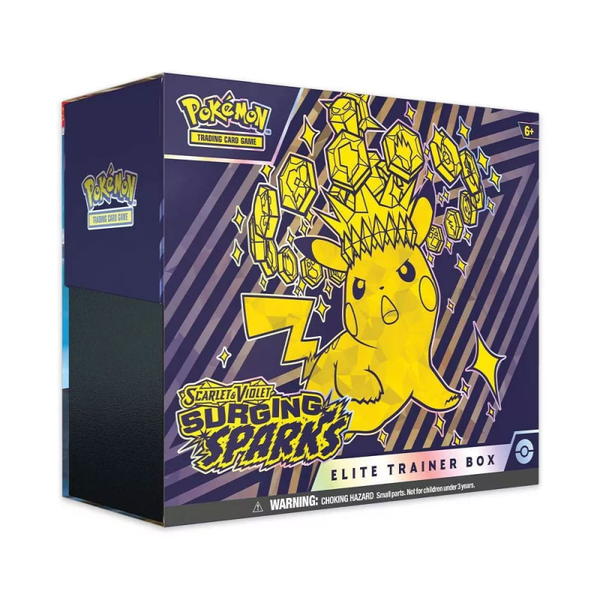 POKÉMON TCG SCARLET & VIOLET 08 SURGING SPARKS ELITE TRAINER BOX *ENGLISH*