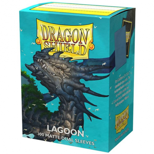 Standard - Dual Matte Lagoon (100 Bustine) - Dragon Shield