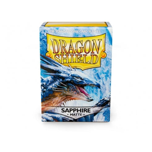 Standard - Matte Sapphire (100 Bustine) - Dragon Shield