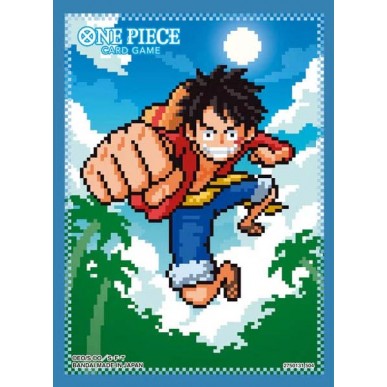 Standard - One Piece Card Game - Official Sleeves 8 - Luffy (70 Bustine)