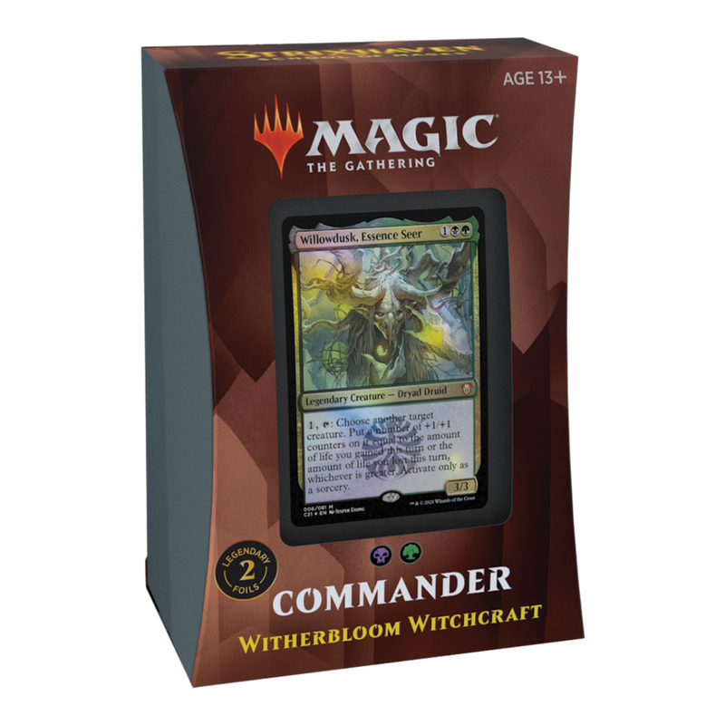 Magic: the Gathering | Strixhaven: Scuola dei Maghi | Commander Deck WITHERBLOOM WITCHCRAFT Eng