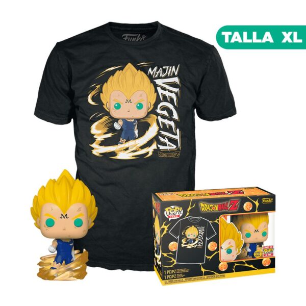 Pop! & TEE Dragon Ball Z – Majin Vegeta (GW) – XL