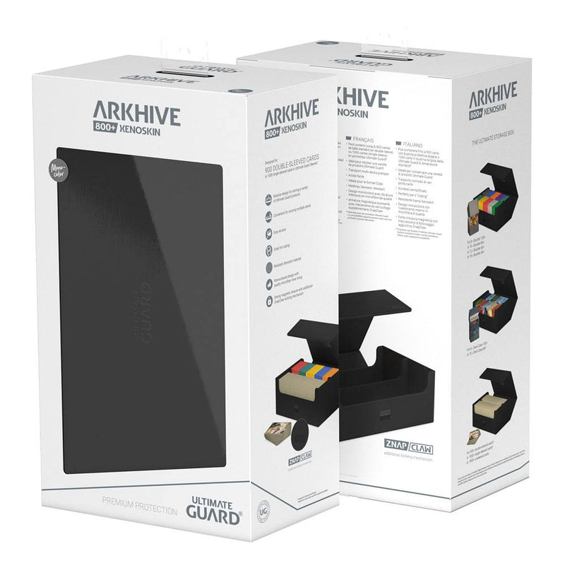 Ultimate Guard Arkhive 800+ Xenoskin - Black